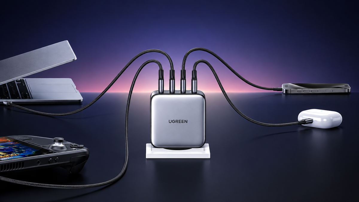 Chargeur GaN 100W : l'outil caché de votre productivité digitale