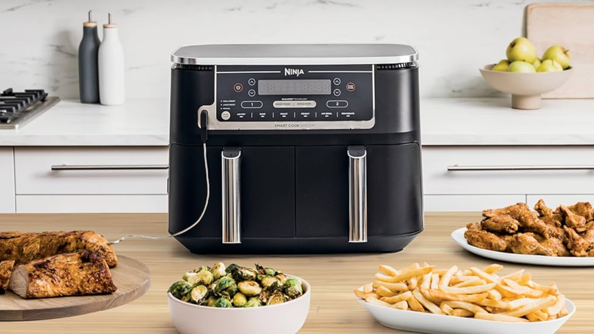 44% de réduction sur la référence des airfryers : le Ninja DualZone 7,6L à 99,99 €