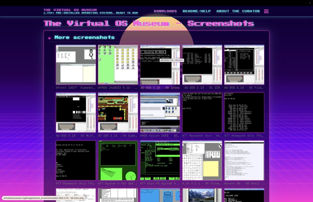 570 systèmes d'exploitation et des décennies de nostalgie : le musée numérique le plus ambitieux du web ouvre ses portes