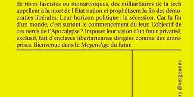 A la poursuite des « technofascistes » de la Silicon Valley