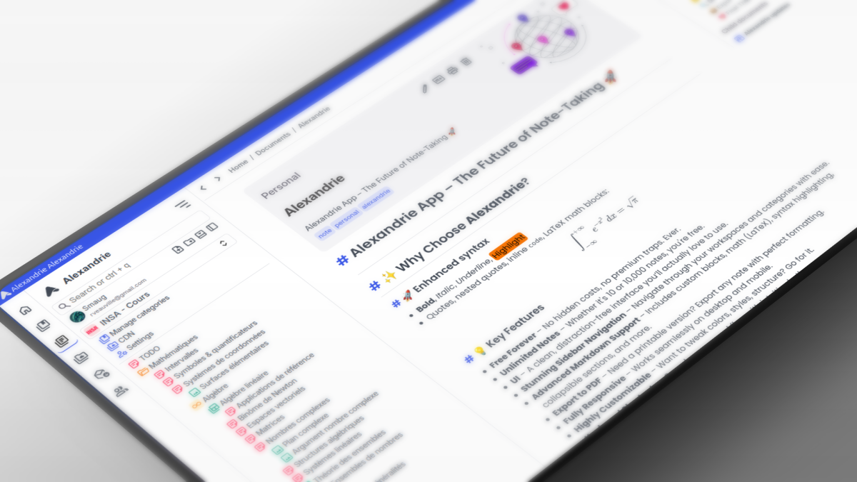 Alexandrie : L'Alternative Open Source pour une Gestion des Données Souveraine