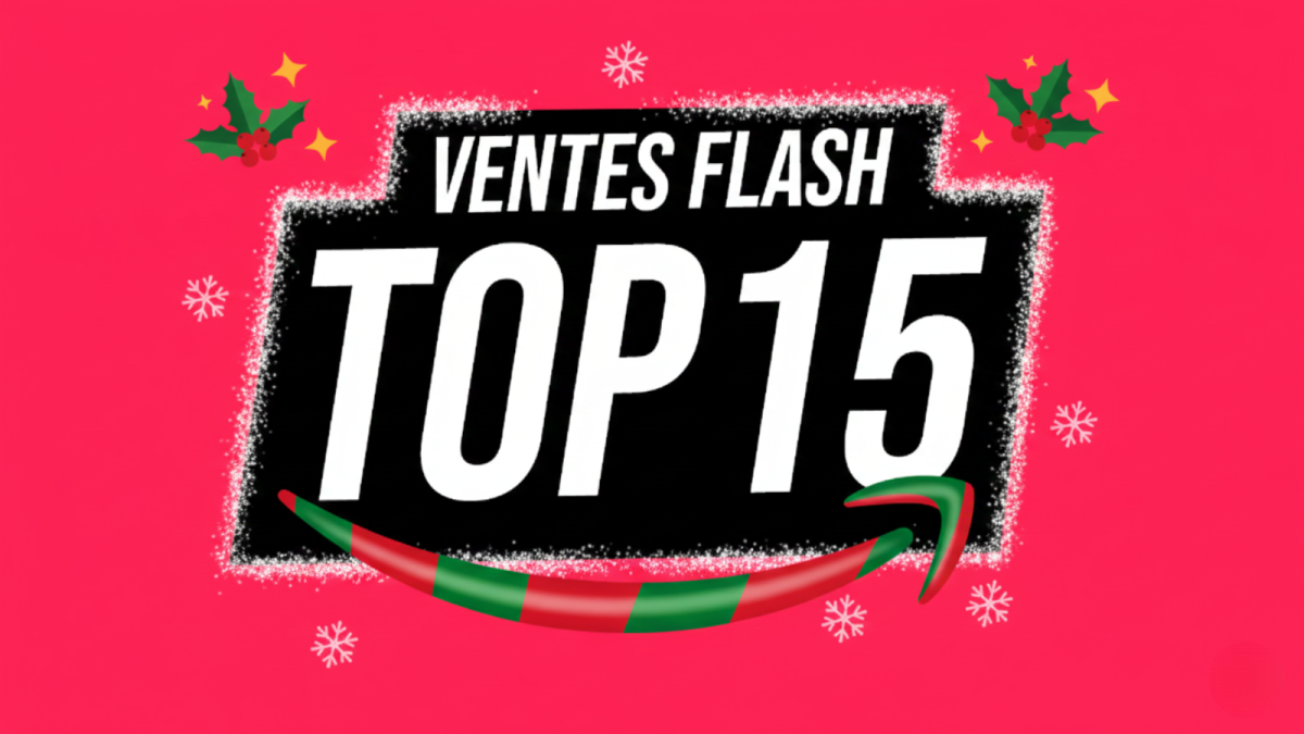 Amazon frappe fort avec ce TOP 15 des meilleures ventes flash ce dimanche