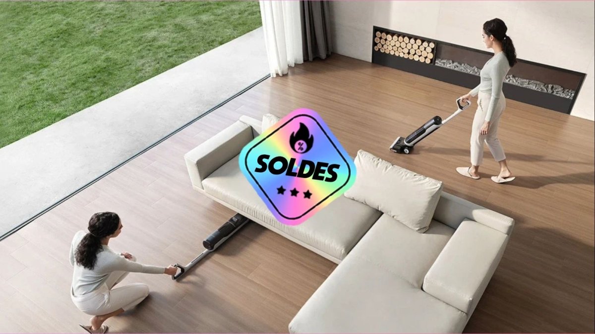 Amazon solde à -30% cet aspirateur balai laveur Dreame à la fiche technique qui envoie du lourd