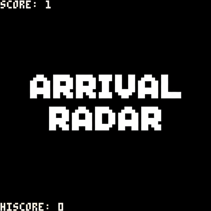 Arrival Radar - 128 pixels pour découvrir le contrôle aérien
