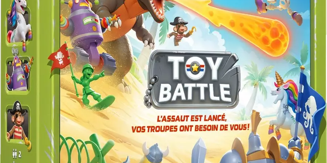 As d’or du jeu de société : Toy Battle, un jeu de conquête, sacré dans la catégorie reine