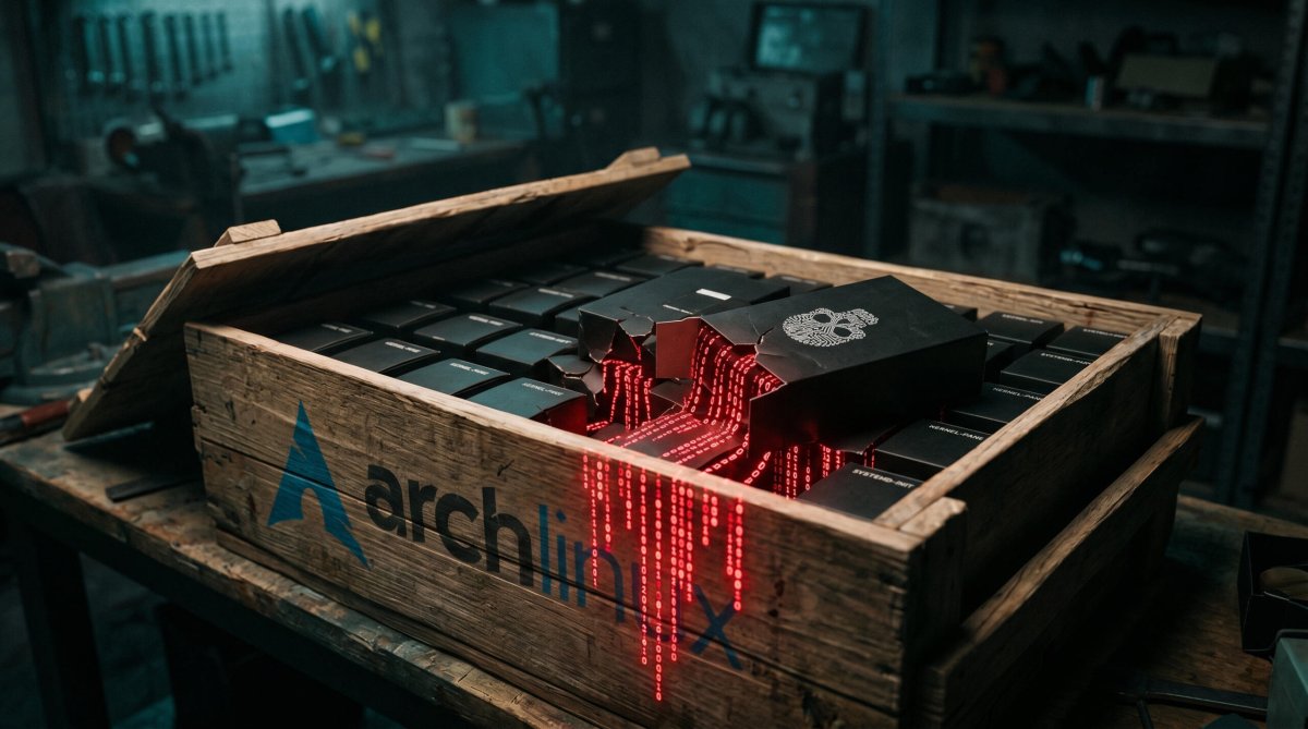 AUR Arch Linux - 400 paquets vérolés, êtes-vous touché ?