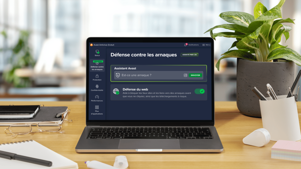 Autant de fonctionnalités sans frais : Avast Antivirus Gratuit porte bien son nom