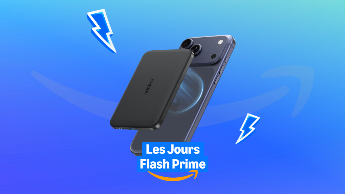Avant les Jours Flash Prime, Amazon fait déjà passer la batterie MagSafe Anker Nano à 39,99€