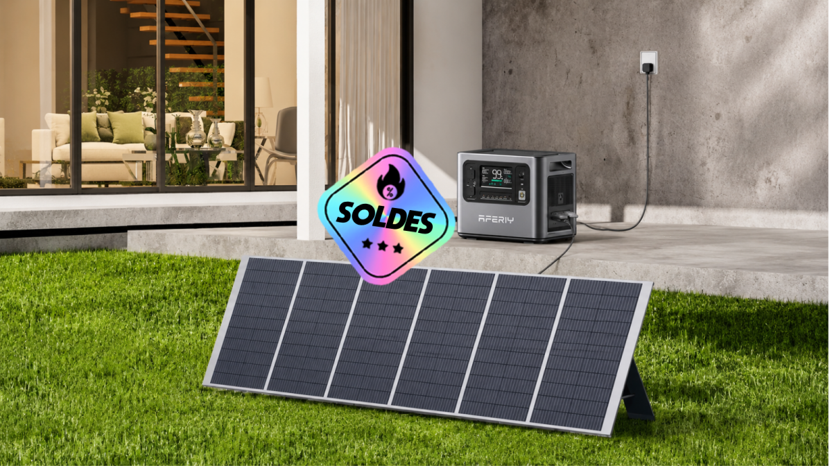 Aves ce générateur solaire en promo à moins de 950€, le soleil se transforme en allié ☀️