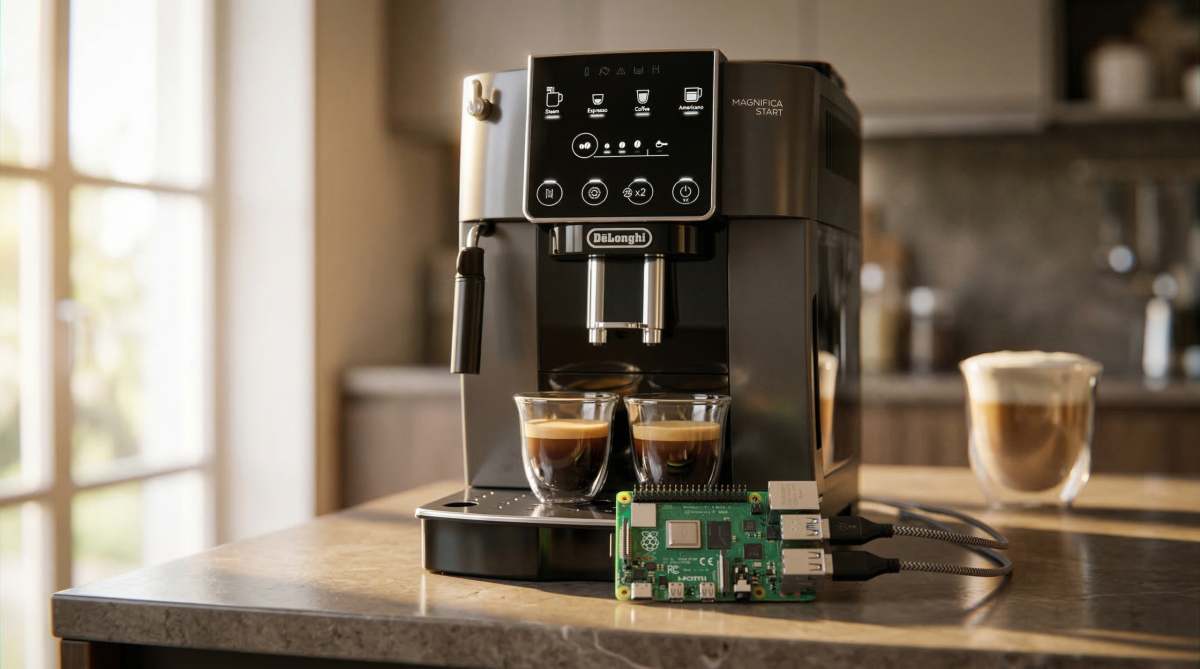 Barista - Pilotez votre machine à café De'Longhi en HTTP