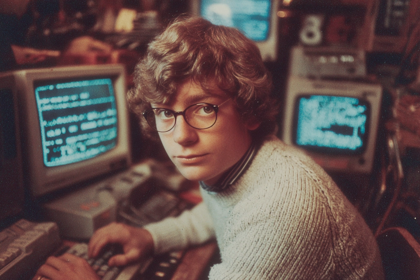 Le jeune Bill Gates, de pirate à roi du logiciel