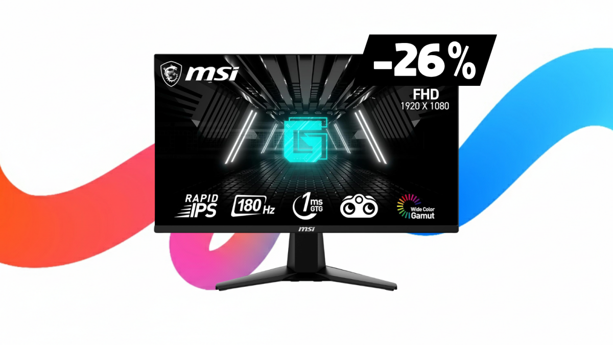 MSI G255F à 84,99€ : l'écran pro qui booste votre productivité