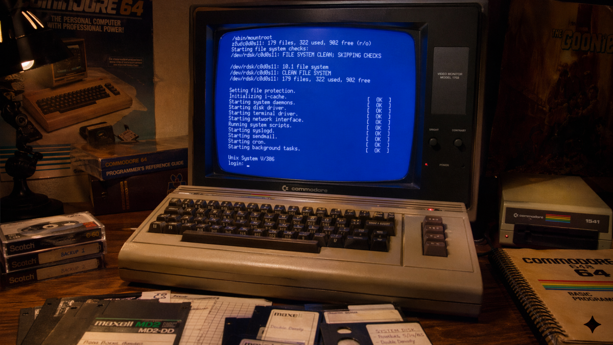 C64UX - Un shell Unix-like pour Commodore 64