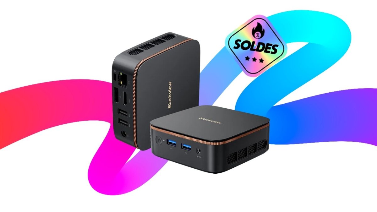Cdiscount ne rigole pas avec les Soldes : -62% sur un mini PC avec 16+512 Go de mémoire dédié à la bureautique