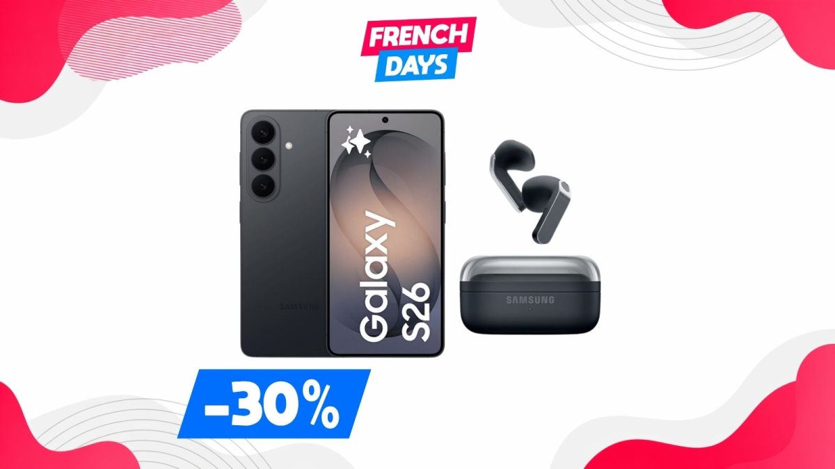 Ce duo Samsung avec le Galaxy S26 et les Buds 4 s'offre un beau -300 € pour les French Days