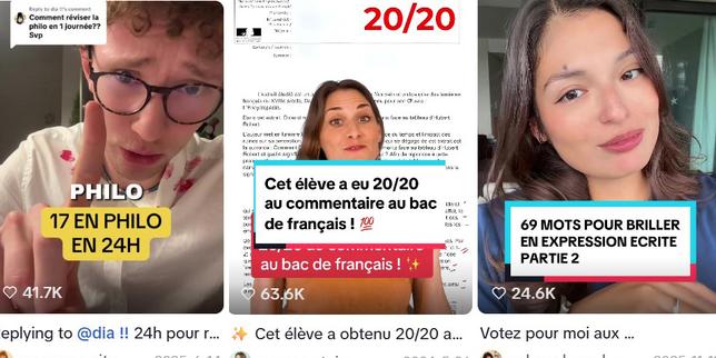 Ces jeunes qui révisent le bac sur TikTok et Instagram : « C’est la seule aide disponible les derniers jours avant l’examen »