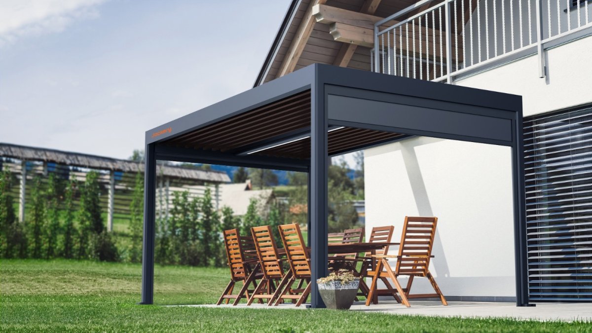 Cette pergola solaire transforme votre jardin ou votre terrasse en mini-centrale électrique