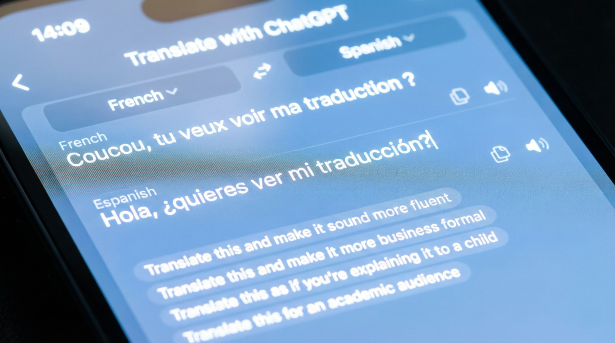 ChatGPT Translate - OpenAI veut détrôner Google Traduction
