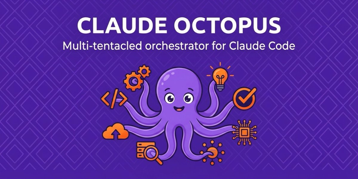 Claude Octopus - Faites débattre 3 IA sur votre code