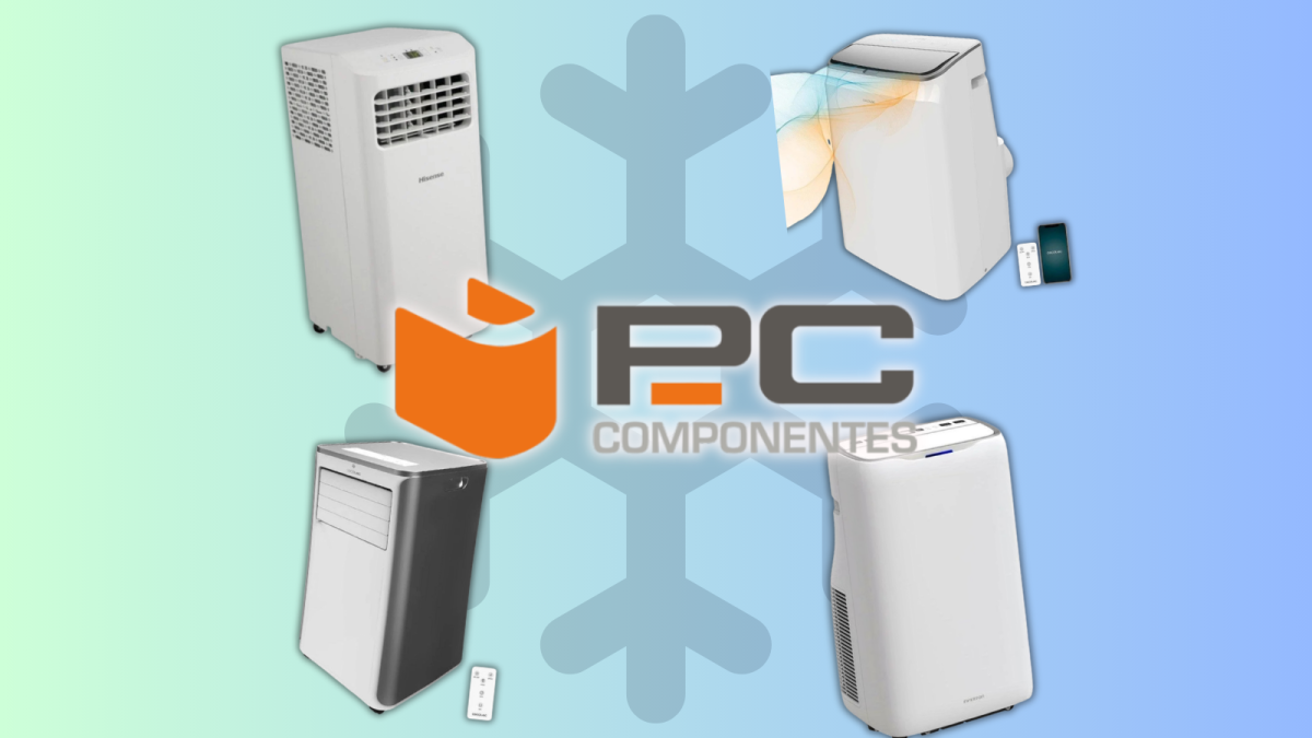 Climatiseurs mobiles : ces 8 références encore en stock chez PCComponentes avant la prochaine canicule