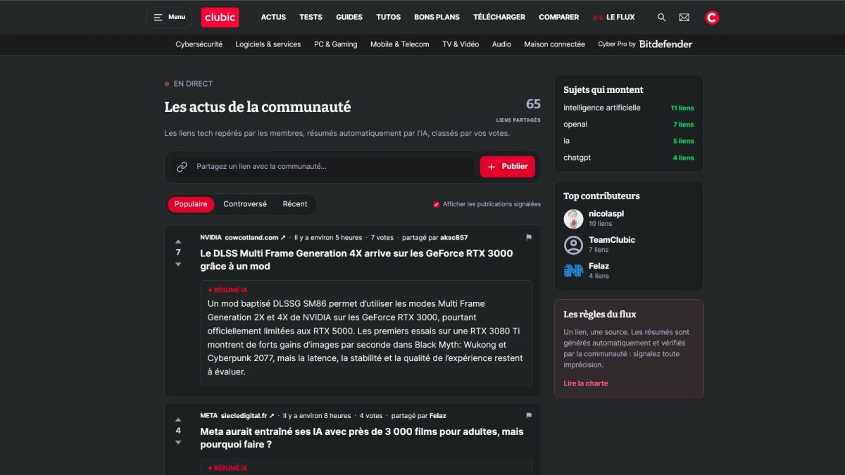 Le Flux de Clubic : leçon de community management digital