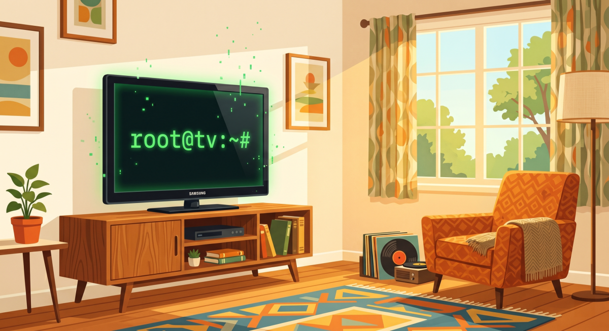 Codex a rooté une TV Samsung tout seul - Faut s'y préparer