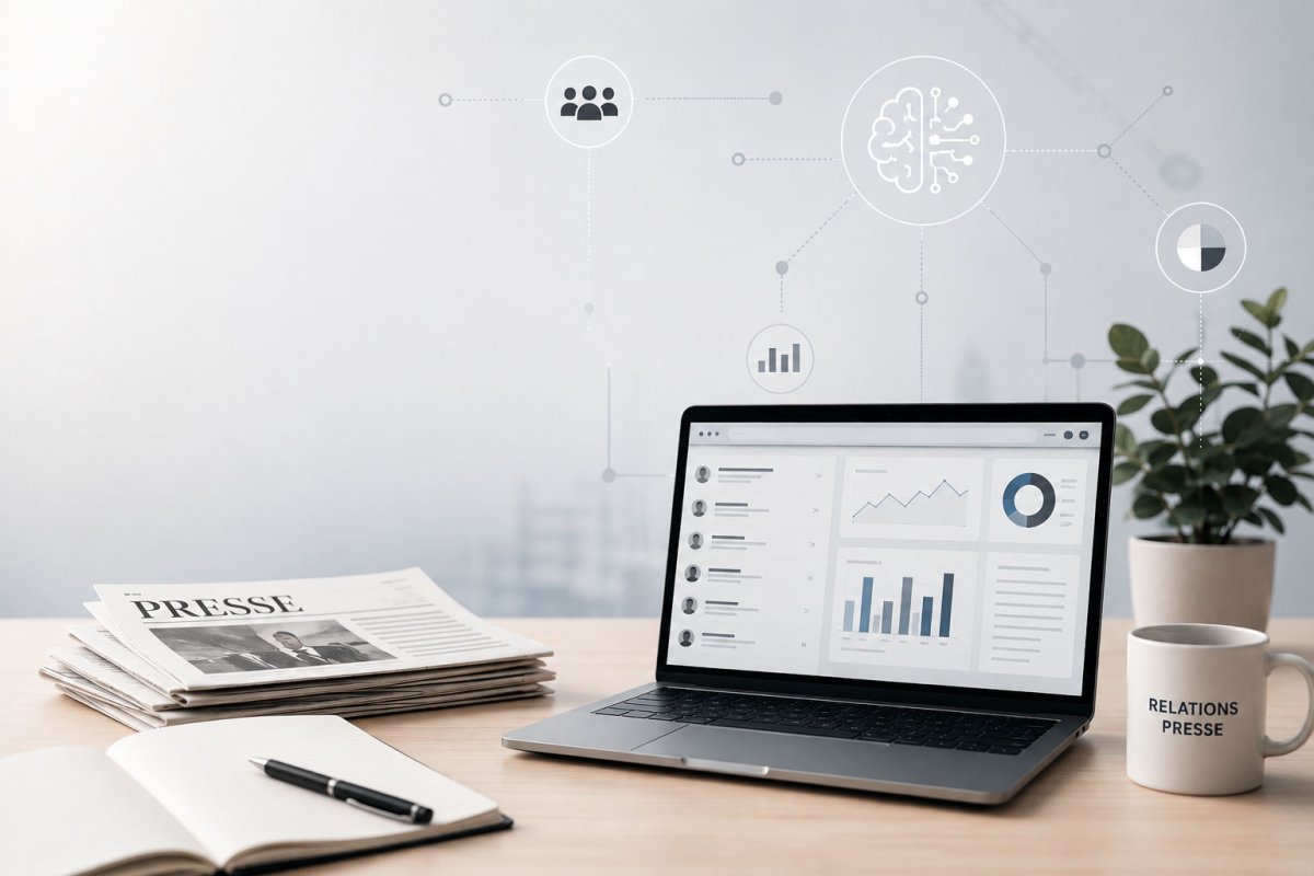 Comment l’IA transforme le métier des RP : de la relation journaliste à la media intelligence