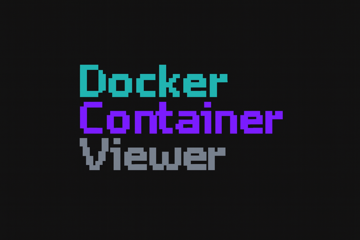 DCV - Quand votre terminal devient un cockpit Docker