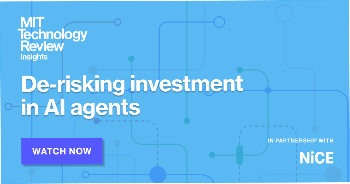 De-risking investment in AI agents