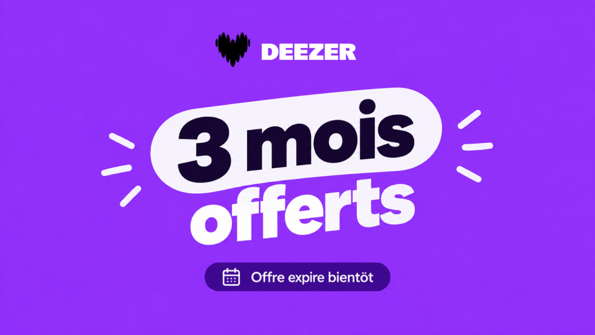 Dernier appel : ne manquez pas cette offre de 3 mois offerts chez Deezer