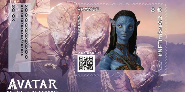 Des timbres-poste NFT aux couleurs d’« Avatar »