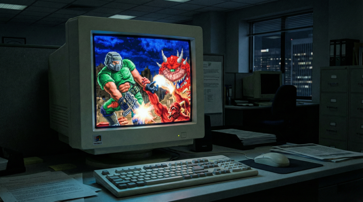 DOOM en économiseur d’écran Windows - Le screensaver ultime des nostalgiques