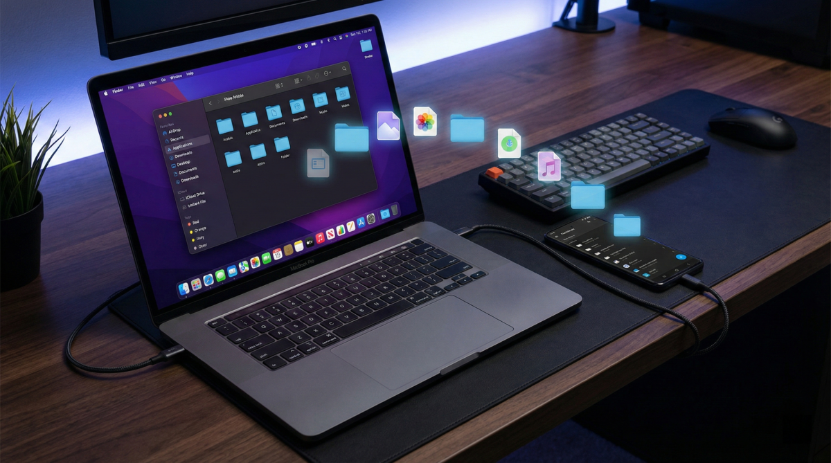 DroidDock - Vos fichiers Android sans galère sur Mac