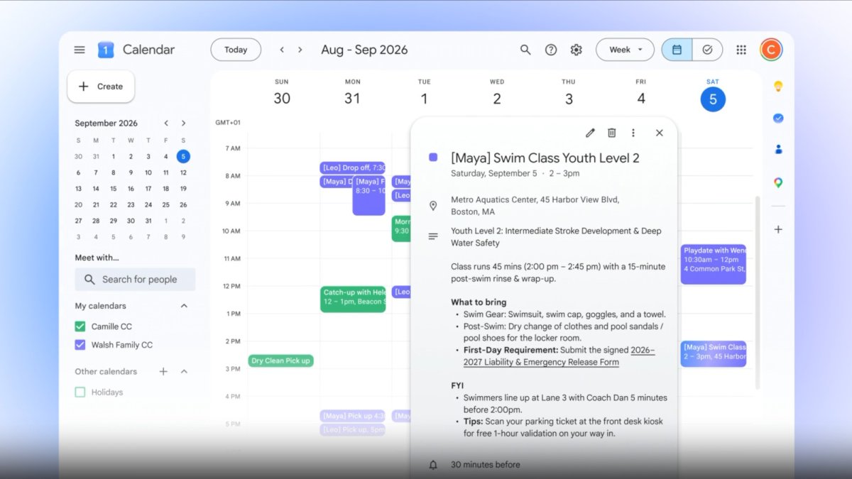 École, plannings, repas... Google prépare une IA pour gérer le casse-tête du quotidien familial