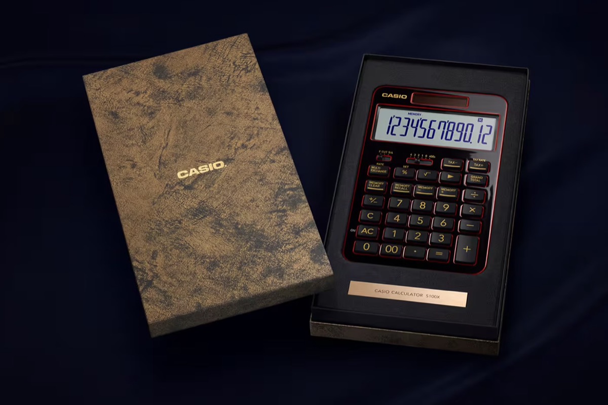 En toute décontraction, Casio lance une calculatrice à 600 euros