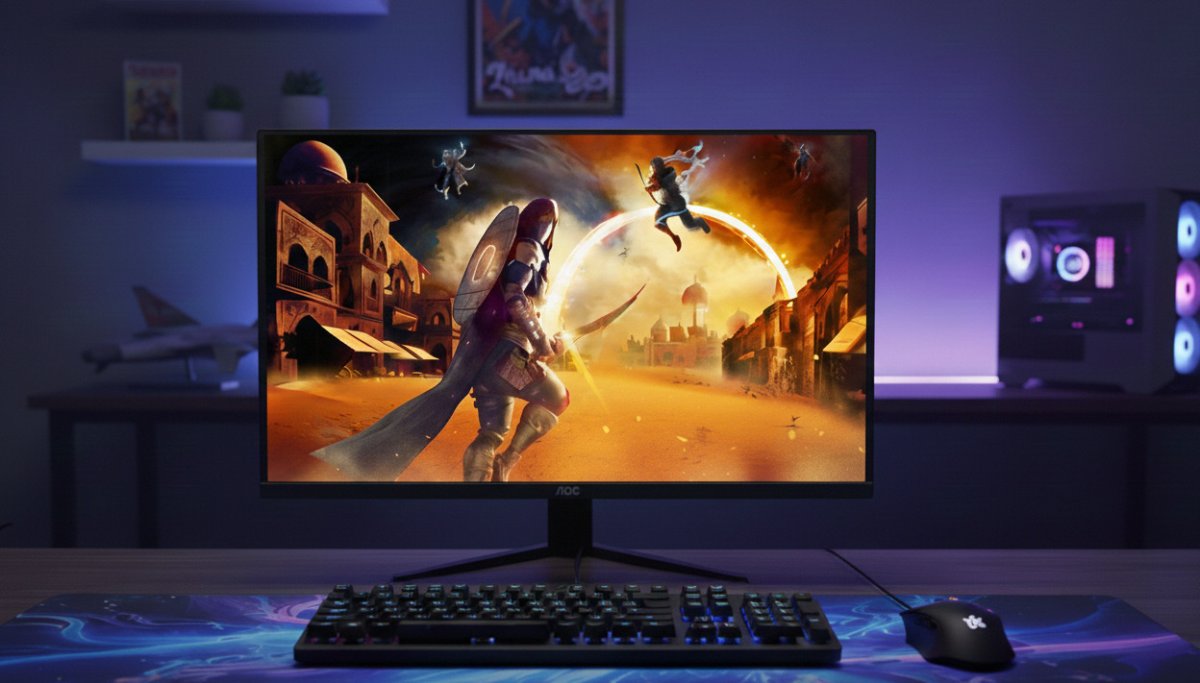 Enfin un écran QD-OLED abordable ? AOC présente une dalle 280 Hz à moins de 500 euros