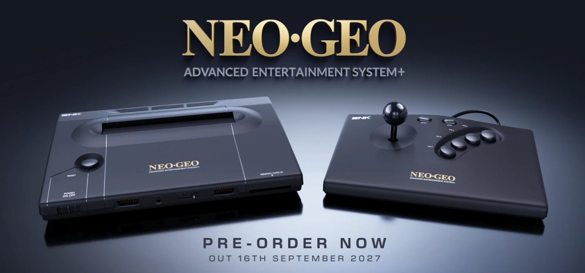 Énorme report de la console NEO-GEO AES+ : victime de son succès, elle prend un an dans les dents !