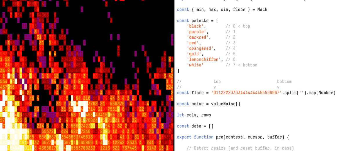 ertdfgcvb - Du Live Coding 100% ASCII