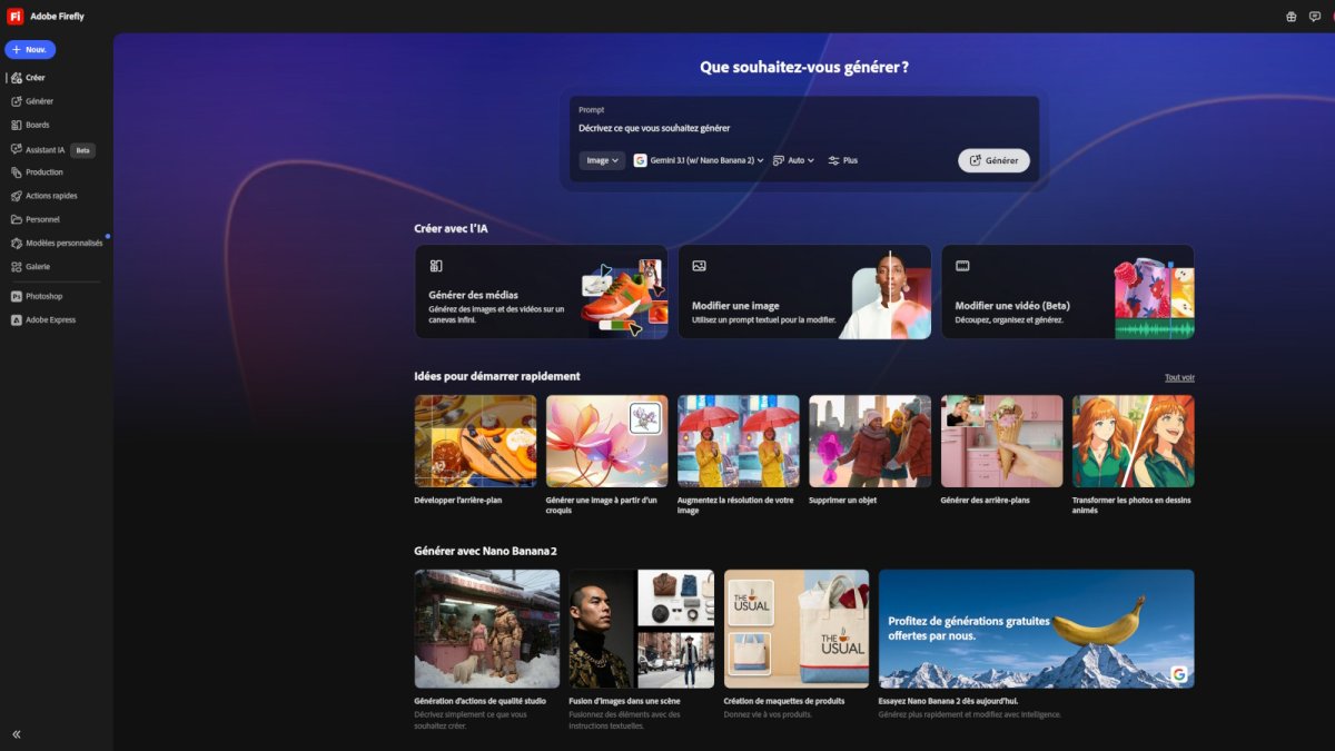 IA créative Adobe Firefly : boostez votre marketing digital