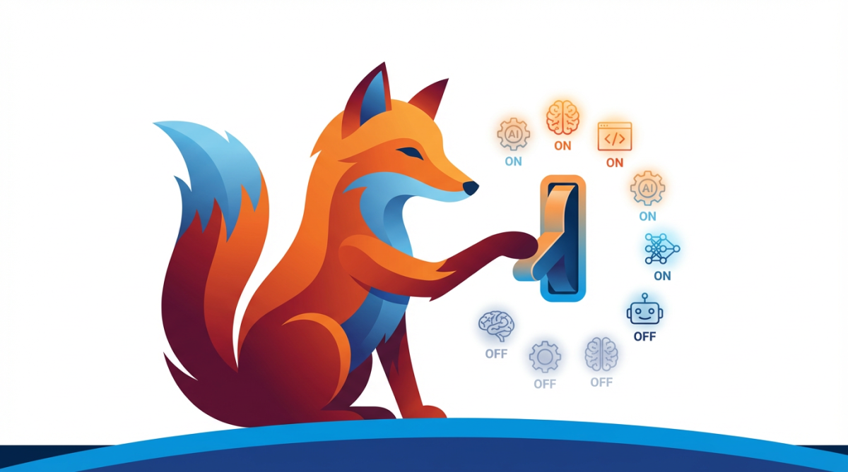 Firefox 148 - L'IA arrive, mais c'est vous le patron