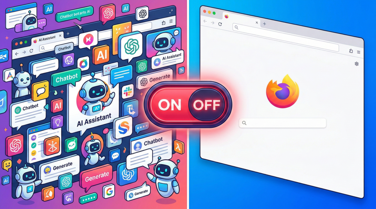 Firefox 148 - Un seul bouton pour virer toute l'IA