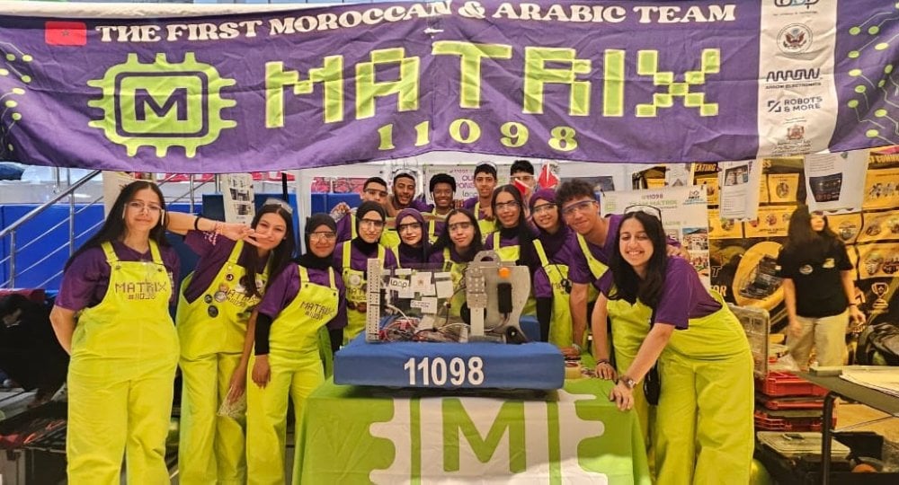 FIRST Robotics Competition : l’équipe Matrix entre en lice pour une première participation marocaine