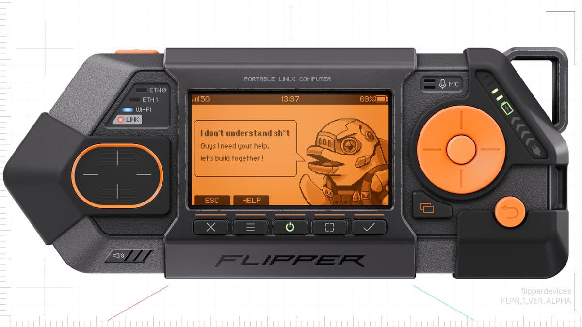 Flipper One - Le Linux de poche qui terrifie ses propres créateurs