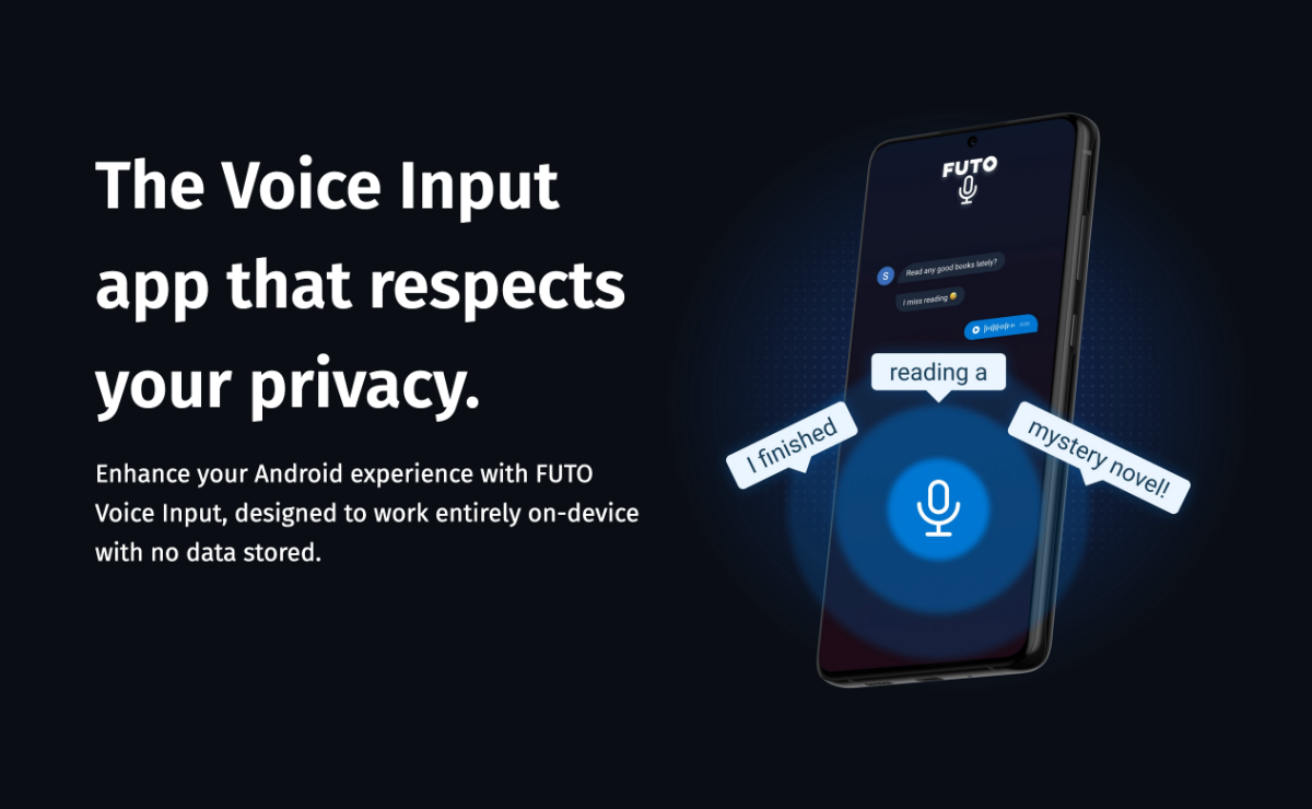FUTO Voice Input - L'appli de dictée vocale qui garde tout sur votre téléphone