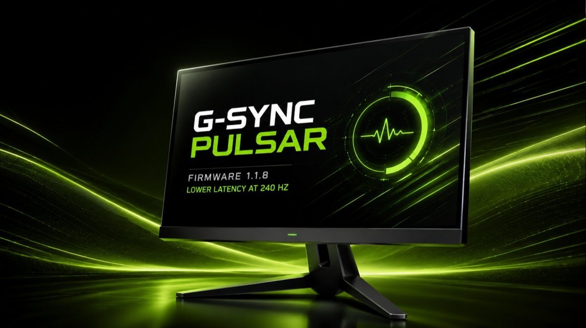 NVIDIA G-SYNC Pulsar : Latence réduite pour vos moniteurs 240 Hz