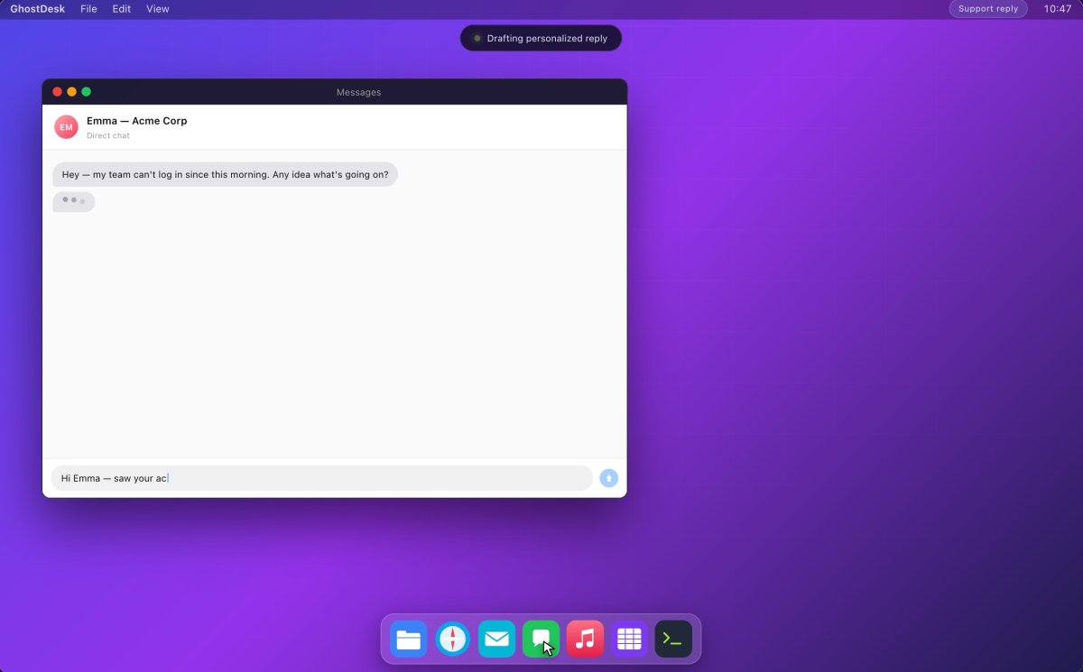GhostDesk : un bureau Linux pour booster vos agents IA