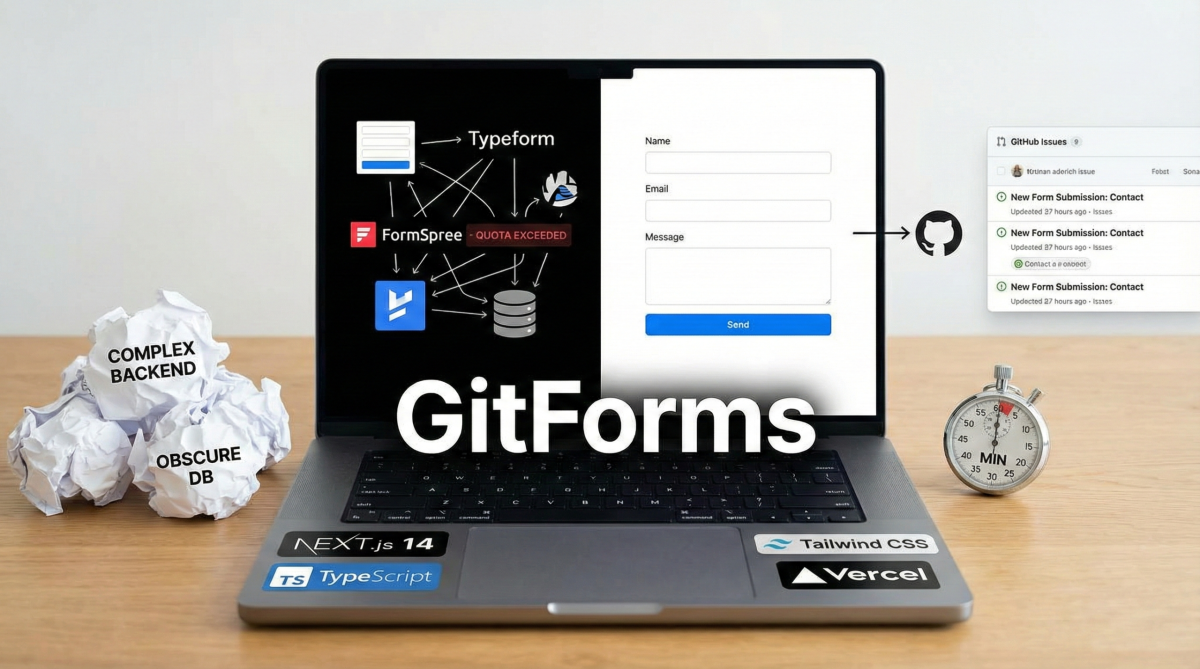 GitForms : Gérez Vos Formulaires via GitHub | Solution Digital Maroc