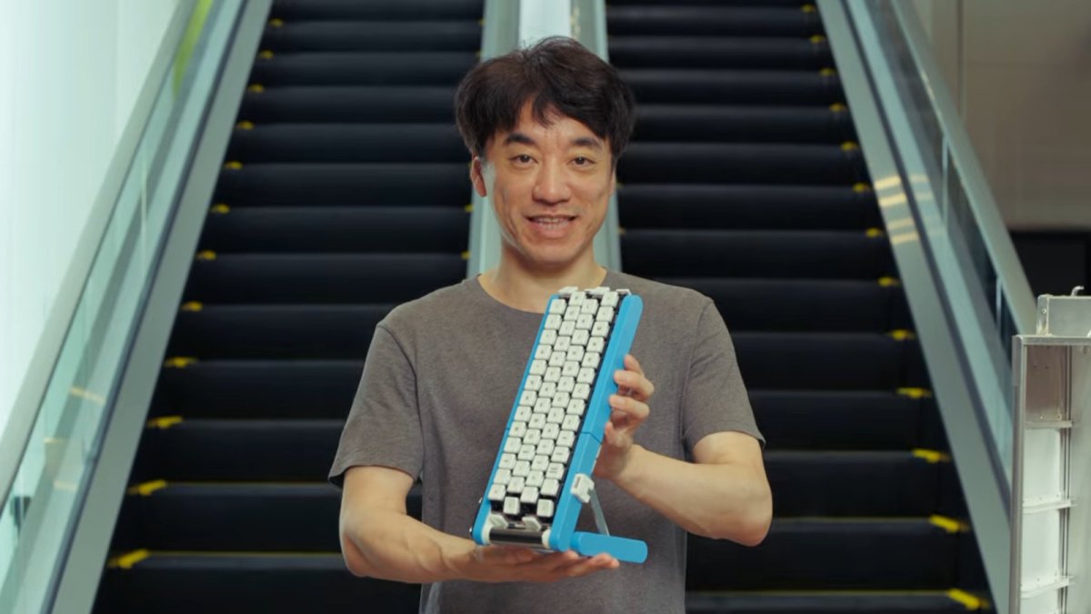 Google dévoile un clavier à tapis roulants… et ce n'est pas qu'une simple blague