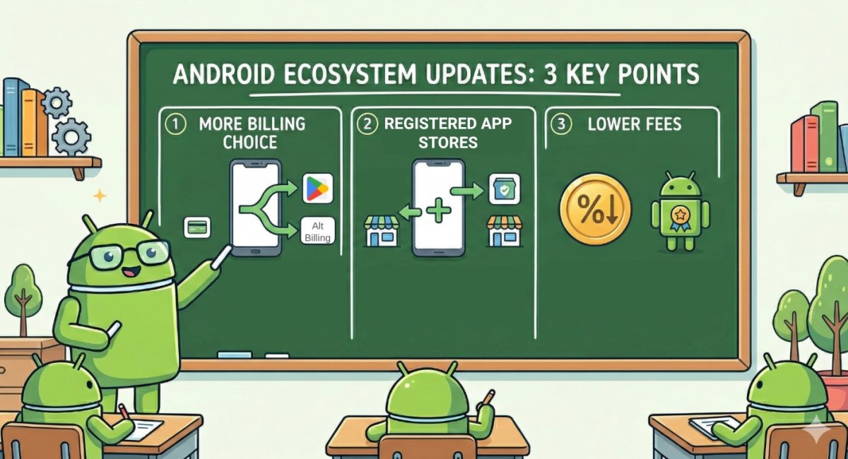 Google Play Store : Google annonce trois changements majeur pour sa boutique d'applications