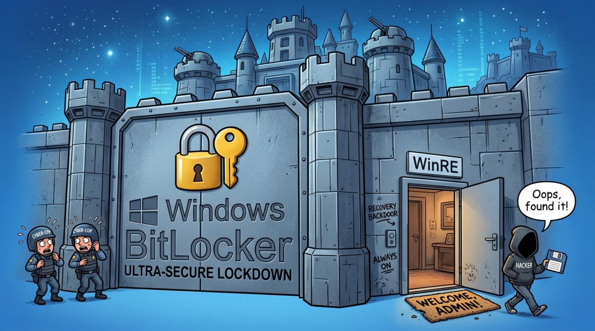 GreatXML - BitLocker contourné en quelques clics via WinRE